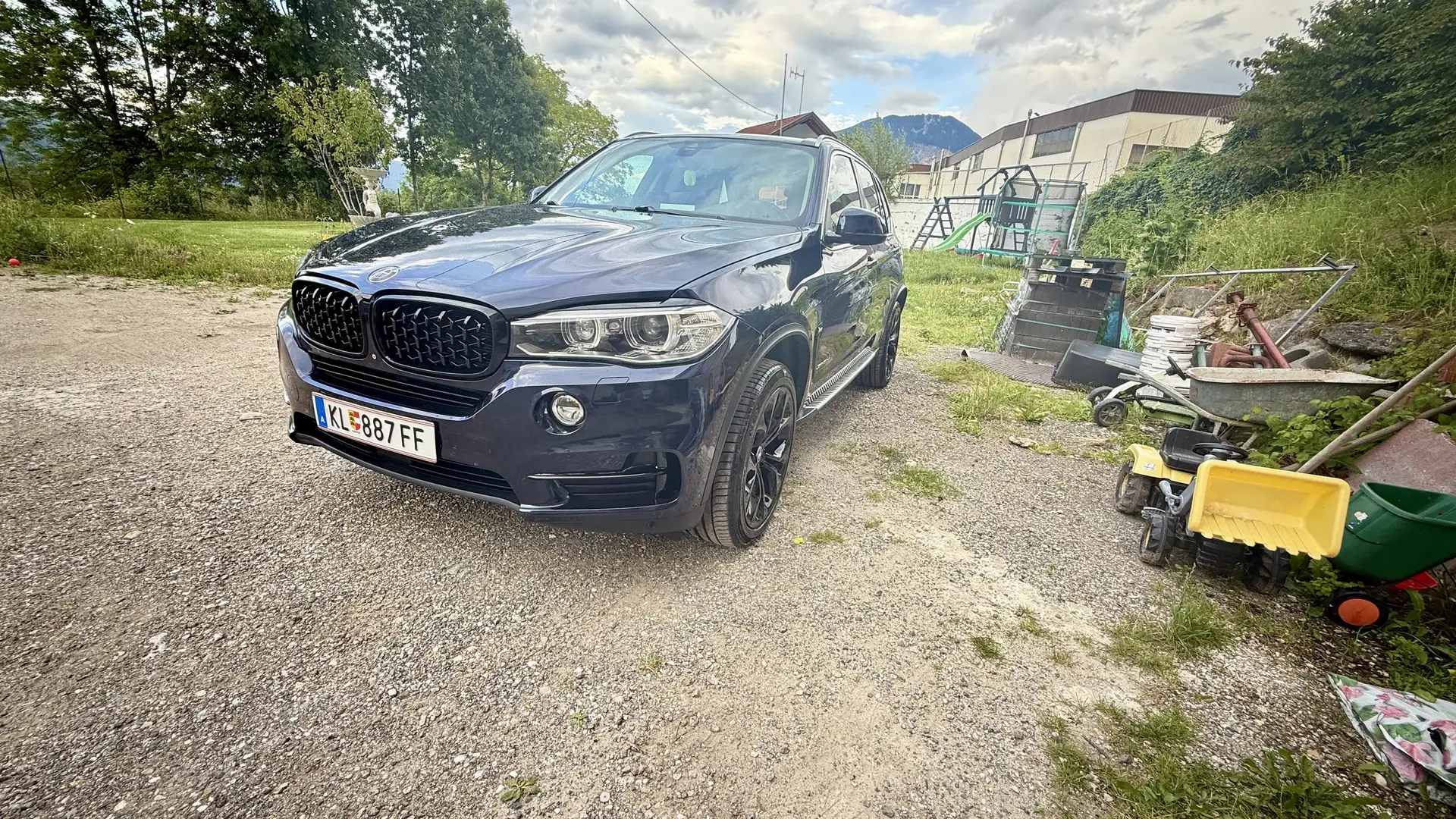 BMW X5 xDrive 30D *HUD* - VOLL Leder - M-Paket Sitzbelüftung, HeadUp , Sitzheitzung vo/hi - Unfallfrei 8Fach NEU Bereift! Blau - 2