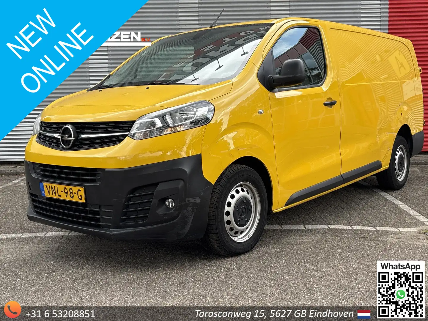 Opel Vivaro 2.0 CDTI L3H1 Edition € 7.950 NETTO | 1/2 Leder | Jaune - 1