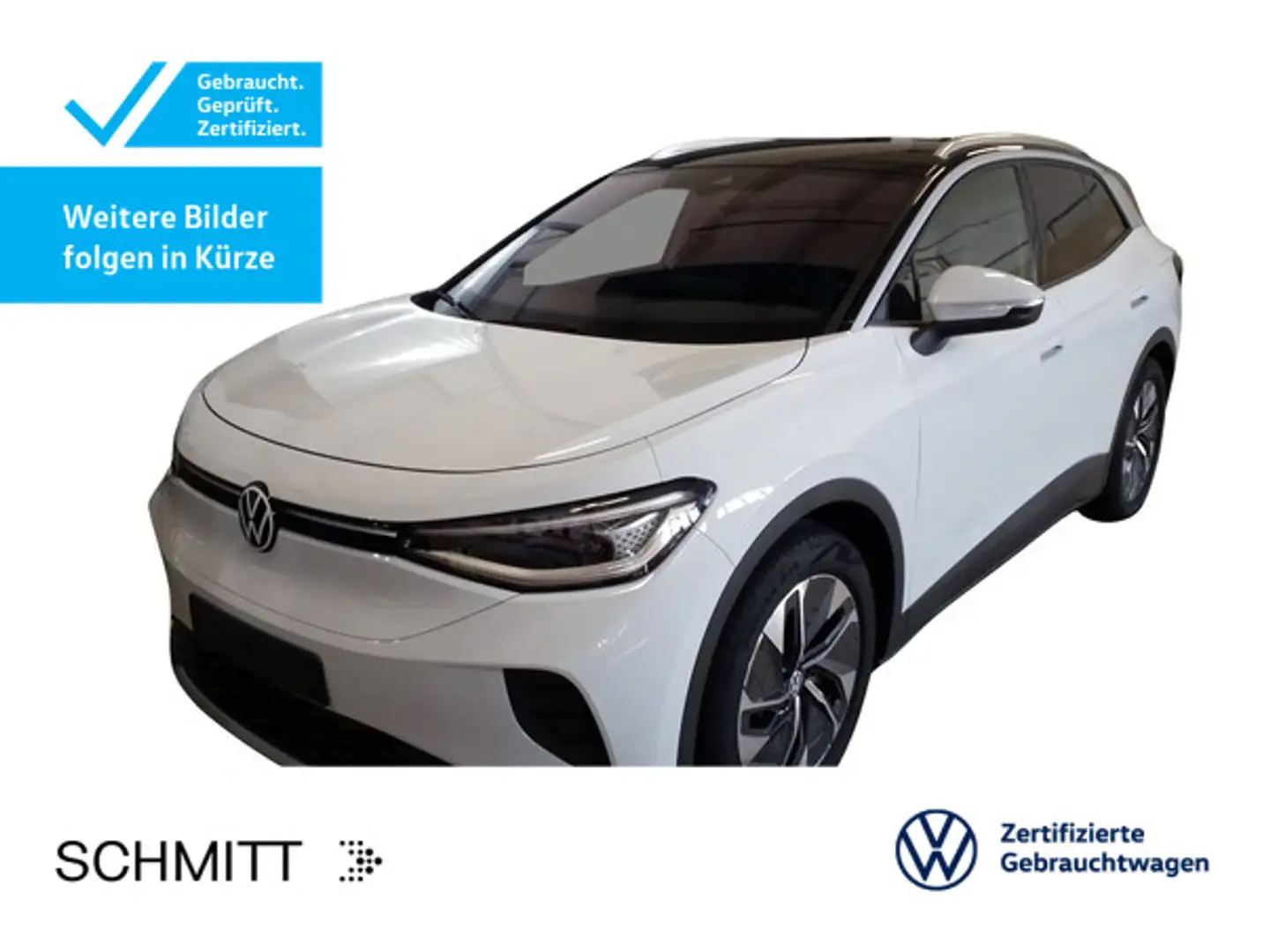 Volkswagen ID.4 Pro*WÄRMEPUMPE*SPORTPAKET*AHK*IQ.LIGHT*NAVI Blanc - 1