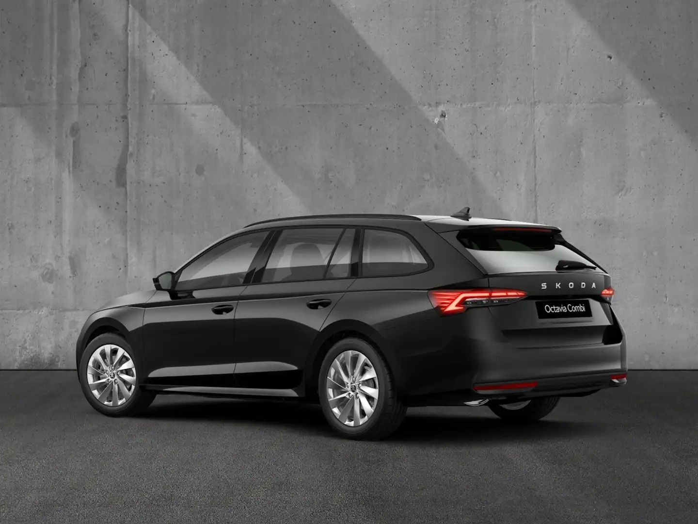 Skoda Octavia Combi 1.5 TSI Selection *LED*VC*DAB+*PDC Klima Schwarz - 2