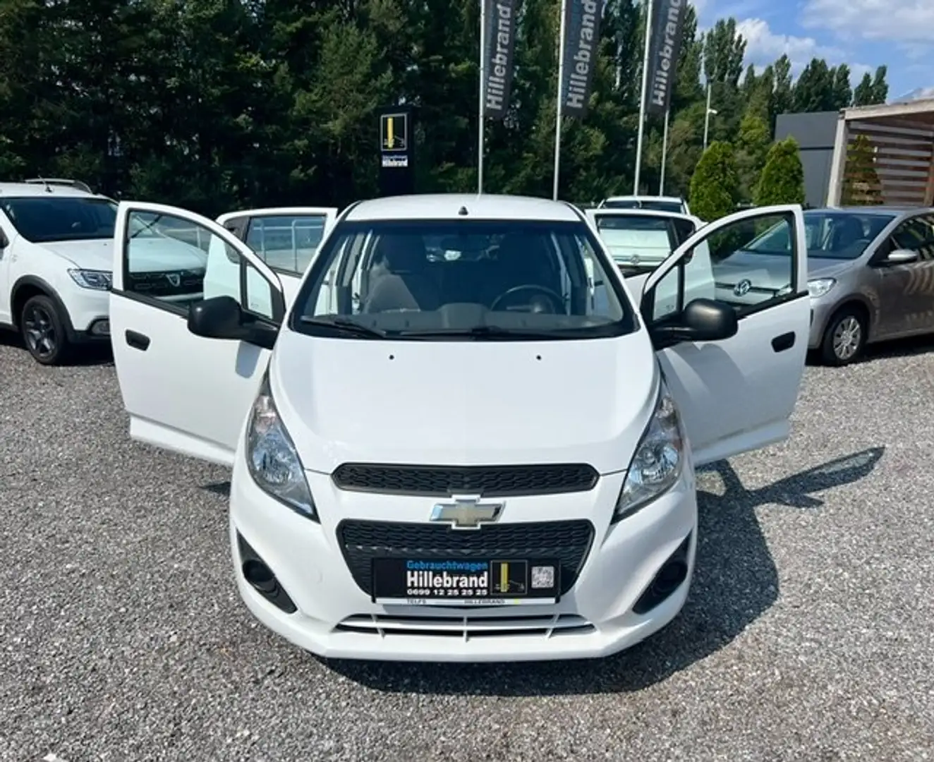 Chevrolet Spark 1,0 LS+ *ERSTBESITZ* nur 43000 km Weiß - 2