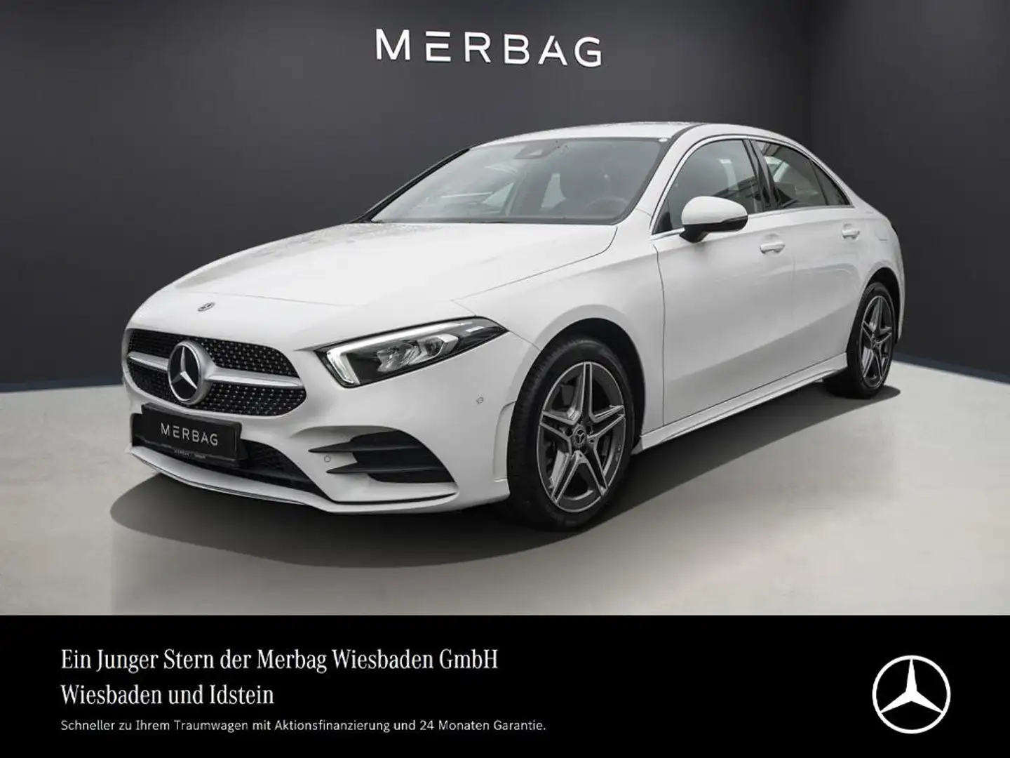 Mercedes-Benz A 250 e LIM AMG-LINE MBUX APPLE DAB KAMERA BUSINESS Blanc - 1
