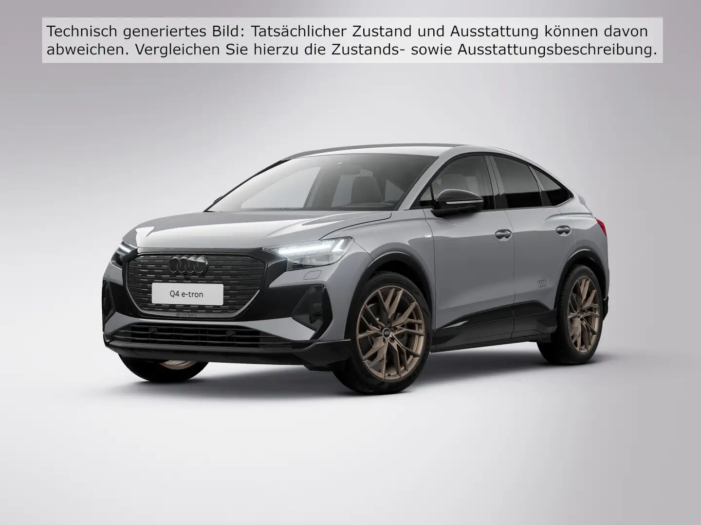 Audi Q4 e-tron Sportback 45 2x S LINE LM21 MATRIX OPS Grau - 2