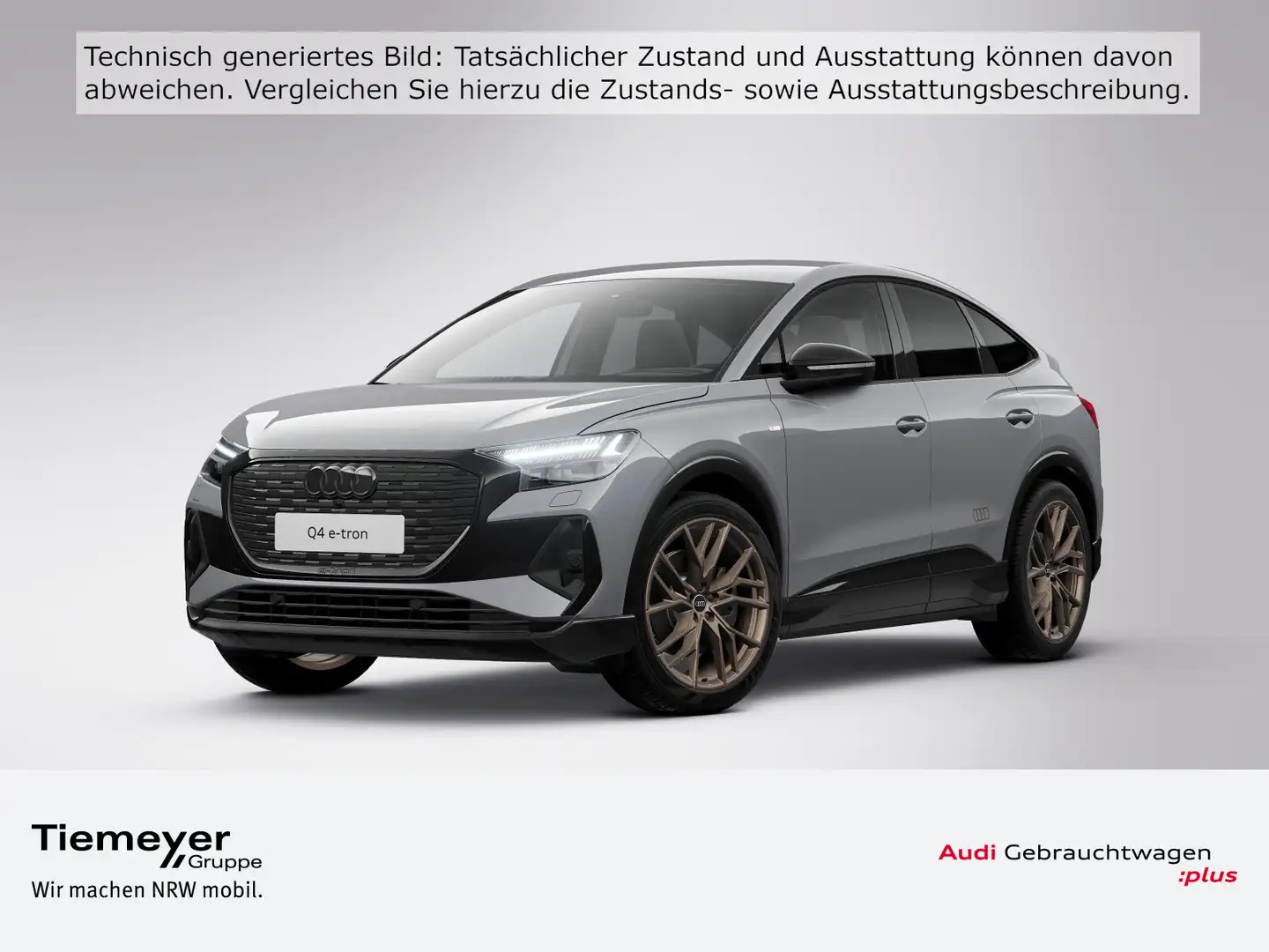 Audi Q4 e-tron Sportback 45 2x S LINE LM21 MATRIX OPS Grau - 1