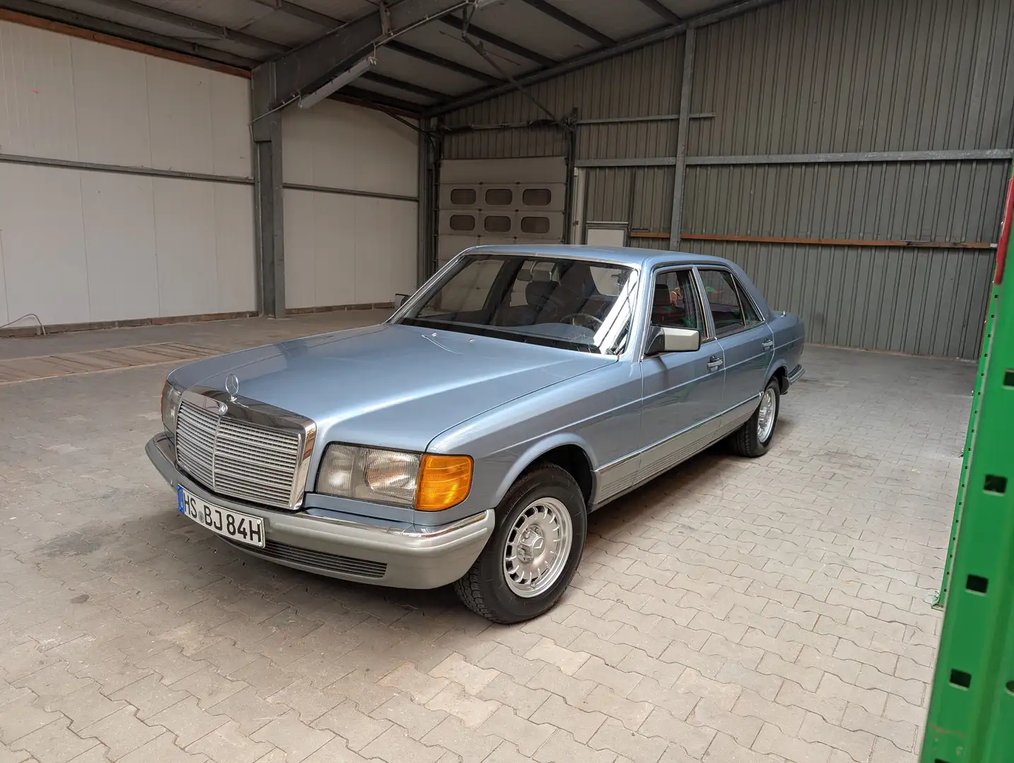 Mercedes-Benz S 380 380 SE Blau - 1