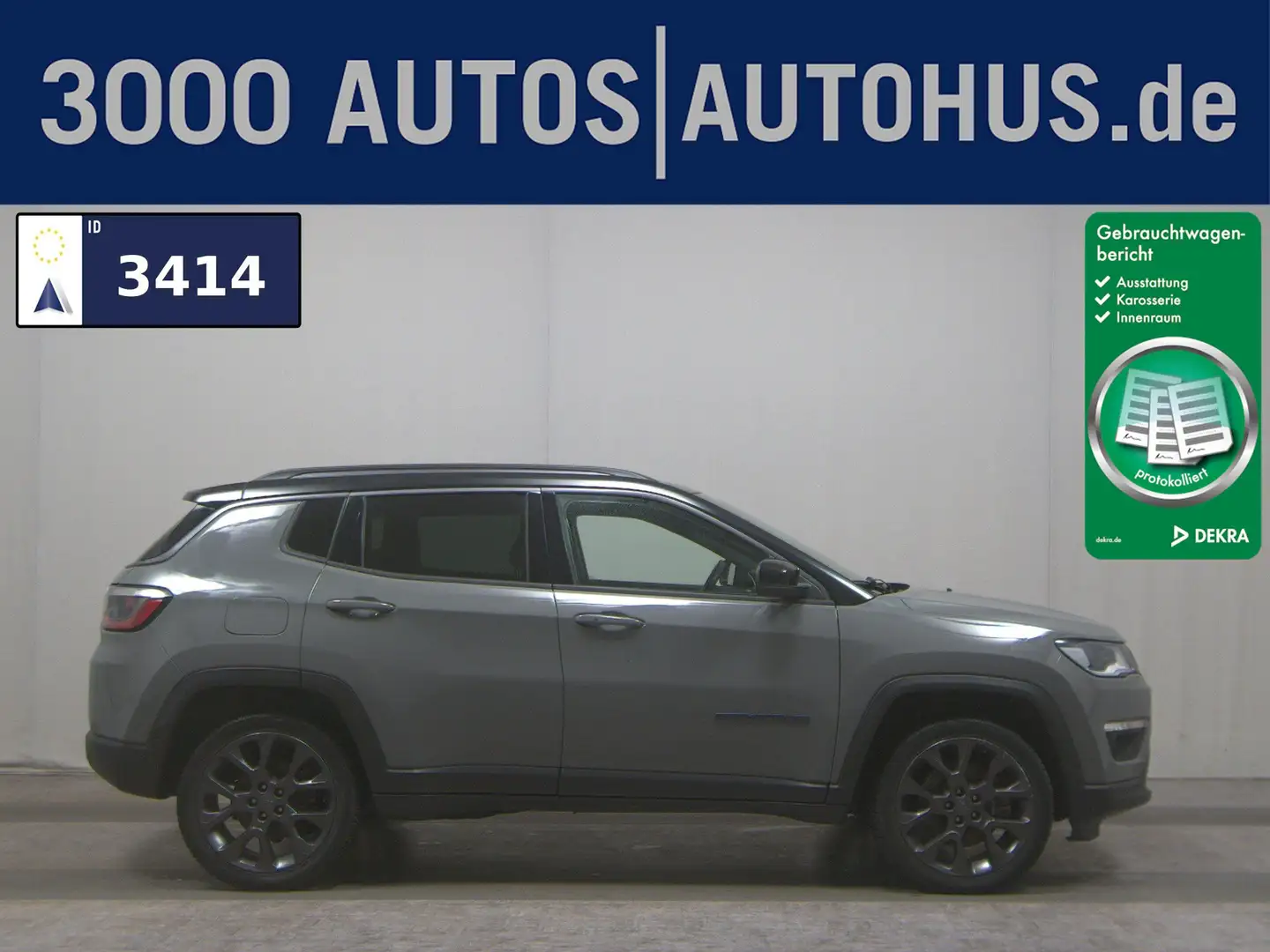 Jeep Compass 1.3 Plug-In Hybrid S AWD Navi Xenon RFK Grau - 1
