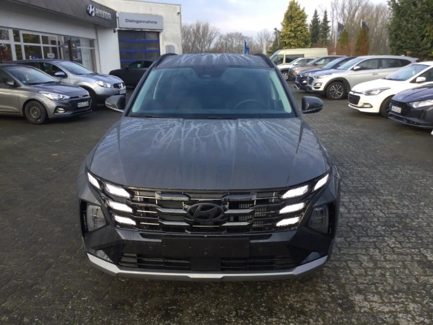 Hyundai TUCSON Trend Mild-Hybrid 2WD Matrix LED , Navi Grau - 2