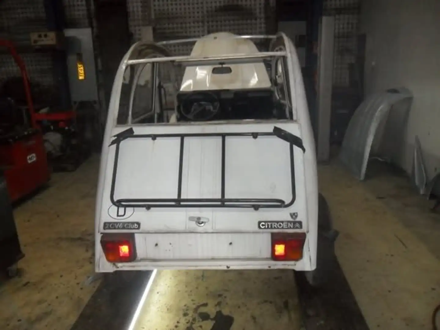Citroen 2CV ente mit neuer feuerverzinkter rahmen Fehér - 1