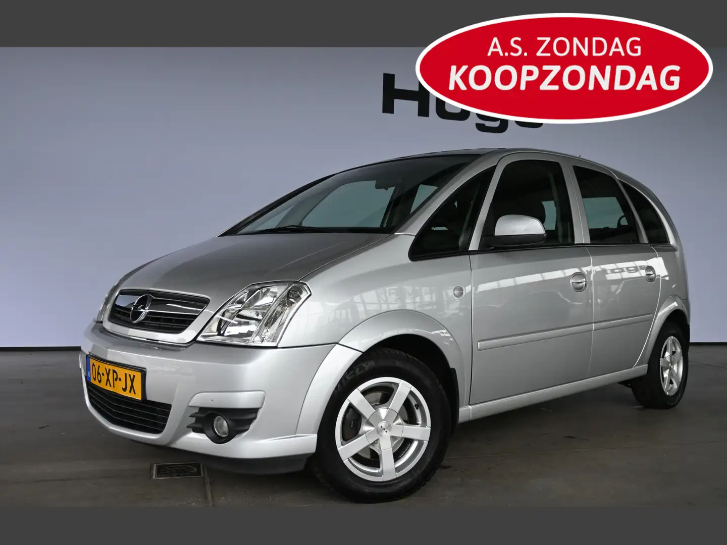 Opel Meriva 1.4-16V Temptation NAP! Airco Cruise Control All i Grijs - 1