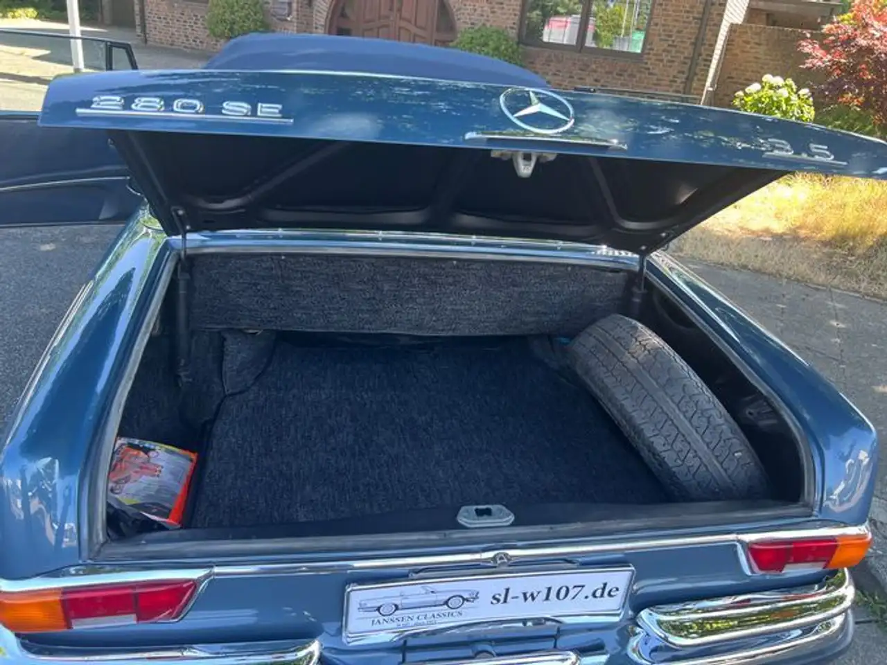 Mercedes-Benz 280 SE 3,5 Flachkühler Cabrio, foto 12