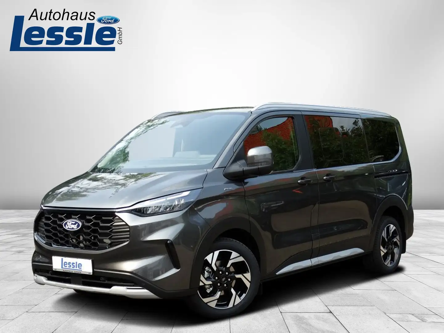 Ford Tourneo Custom 320 L1H1 VA Autm. Active ACC/Kamera/Lenkrad beheiz Gris - 1