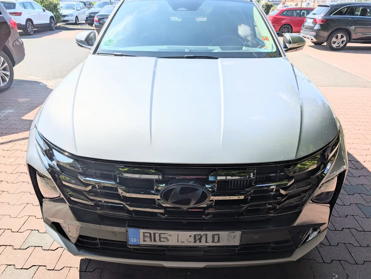 Hyundai TUCSON TUCSON FACELIFT 48V-Hy 2WD DCT Prime 360-LED-HEADU Silber - 1