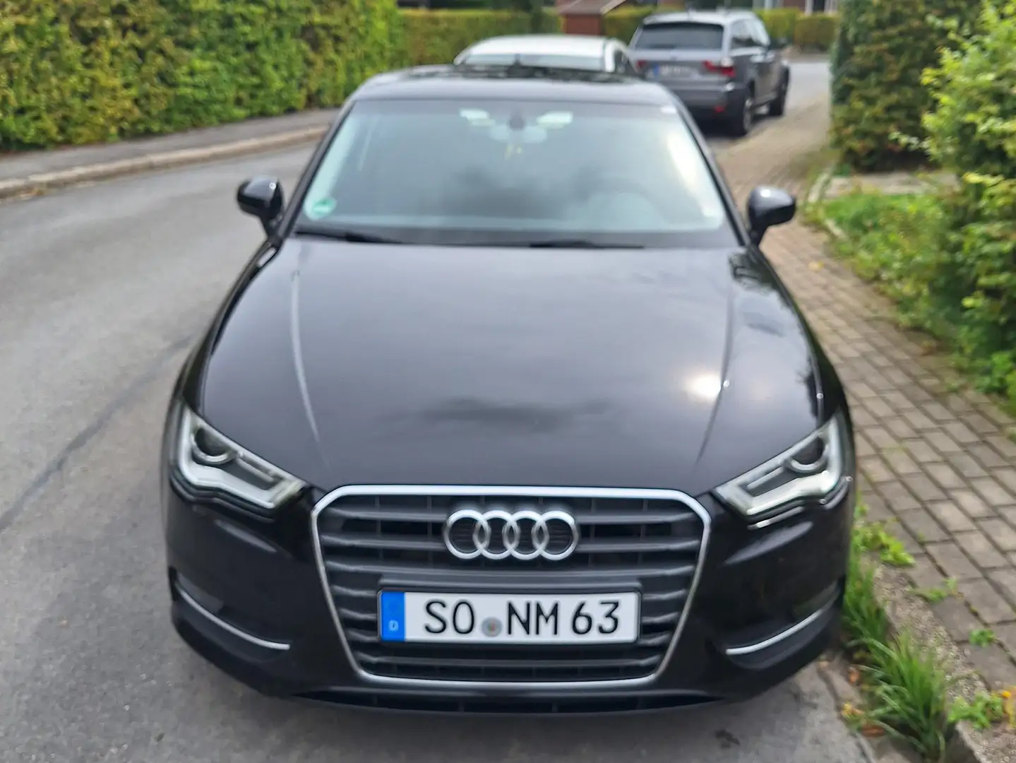 Audi A3 a3s line Schwarz - 2