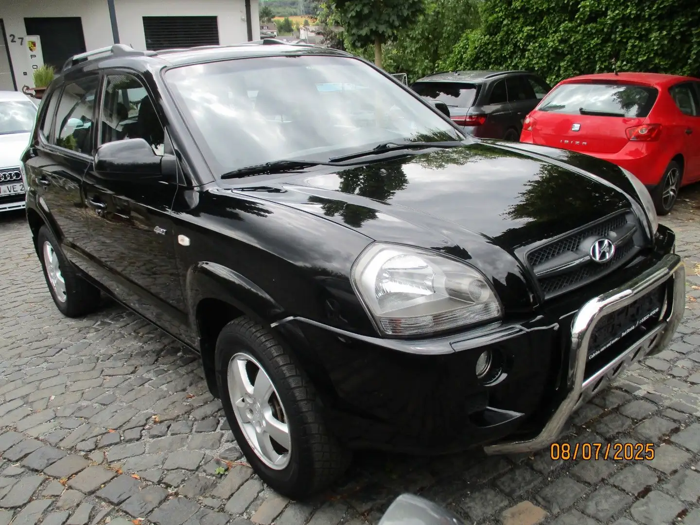 Hyundai TUCSON 2.0 CRDi VGT GLS Allrad,TÜV 10.2026 Negro - 2