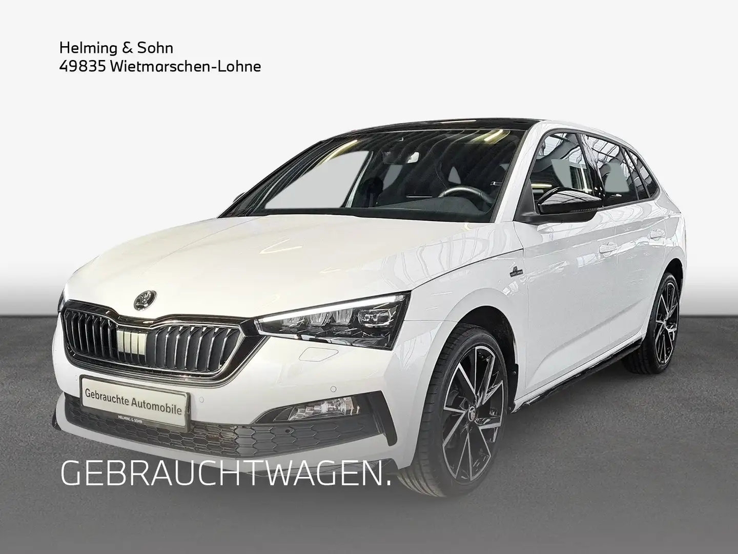 Skoda Scala Monte Carlo DAB ACC RFK Ambiente Shz. uvm. Weiß - 1