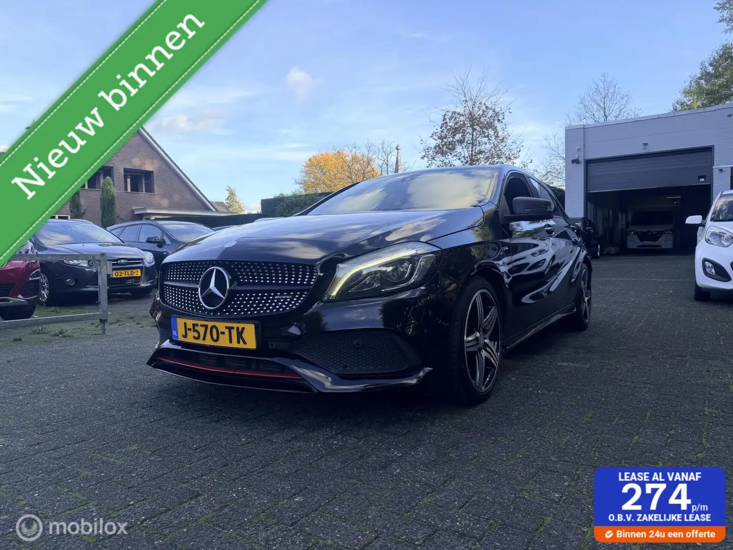 Mercedes-Benz A 250 Sport Prestige AMG 218 PK Automaat Zwart - 1