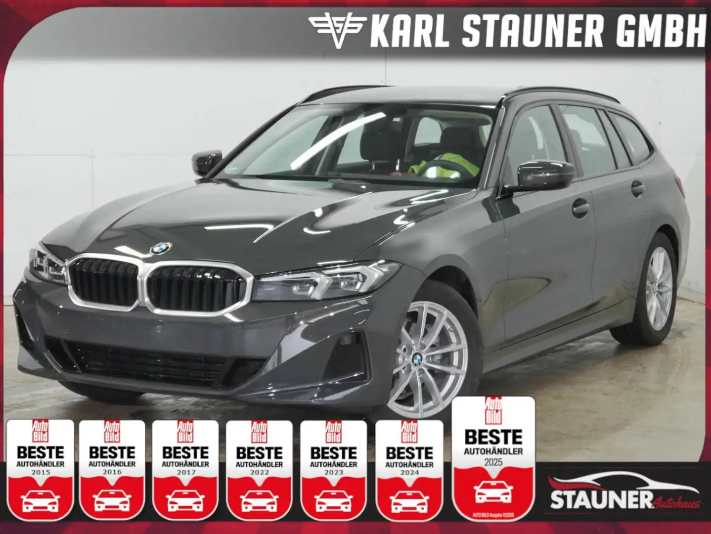 BMW 318 i Touring FACELIFT KAMERA LED NAVI SZHZ Grau - 1