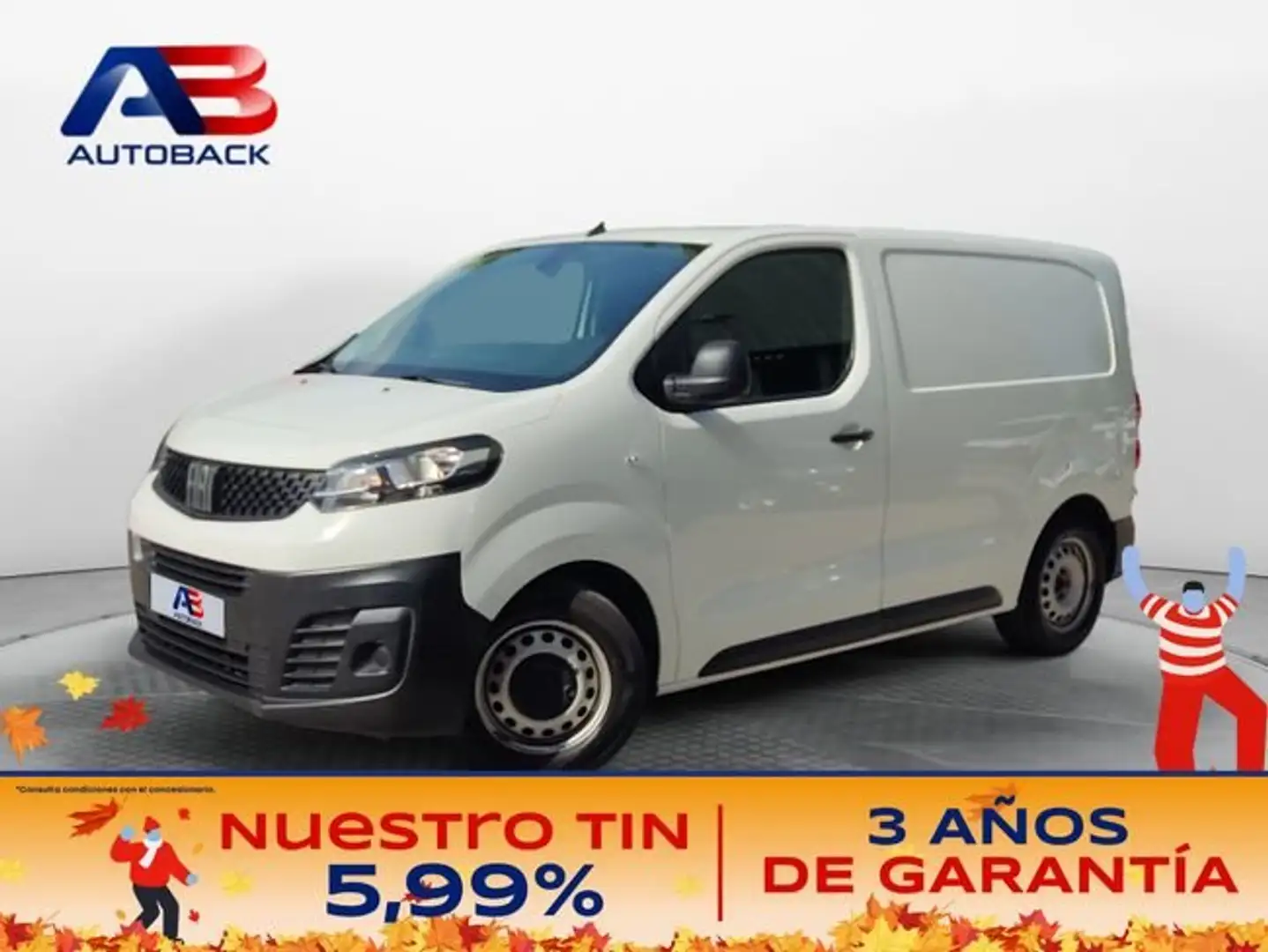 Fiat Scudo Furgón L1 120cv MT6 Business Blanco - 1