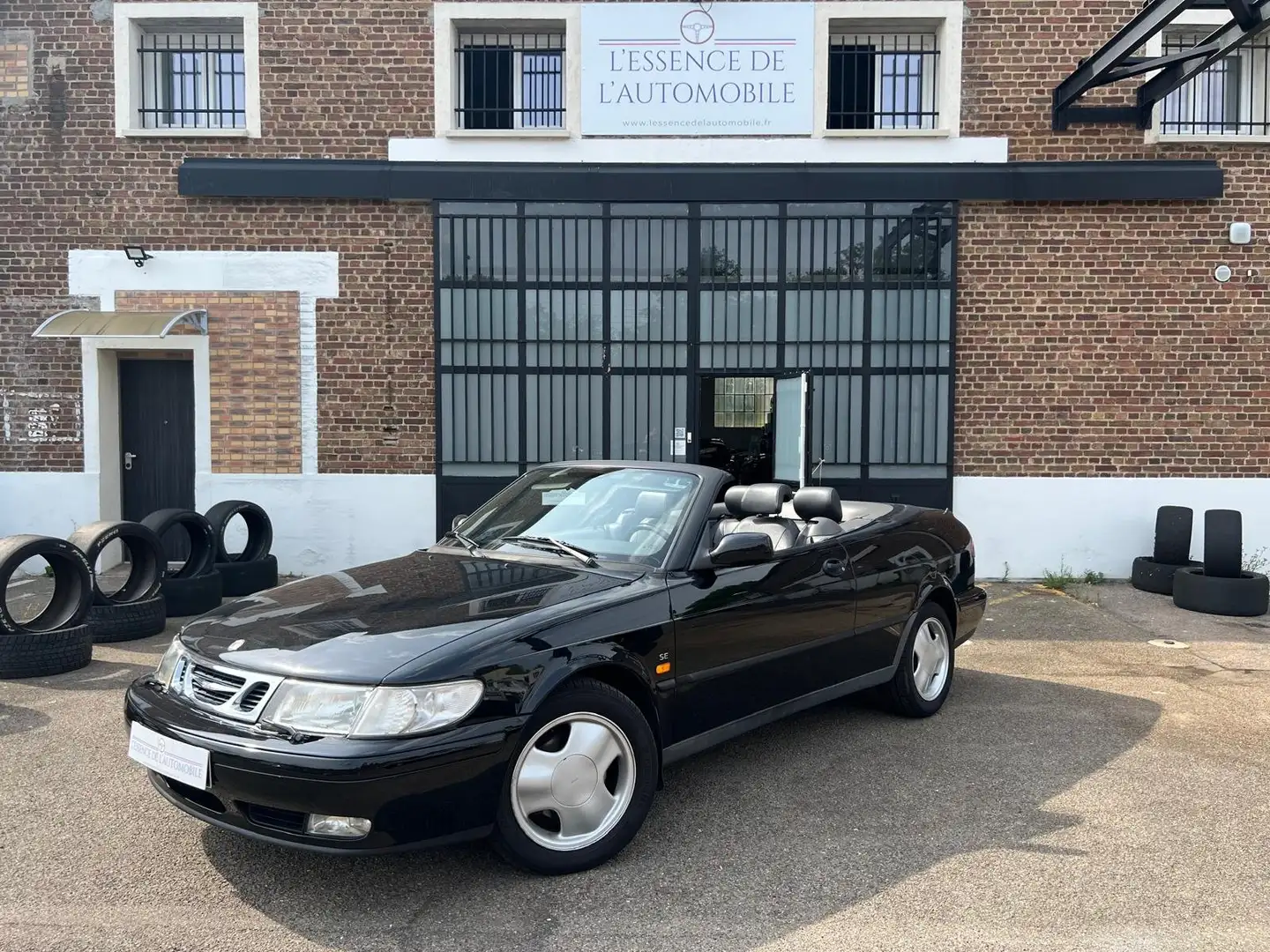 Saab 9-3 SE CABRIOLET BOITE MECANIQUE Noir - 1