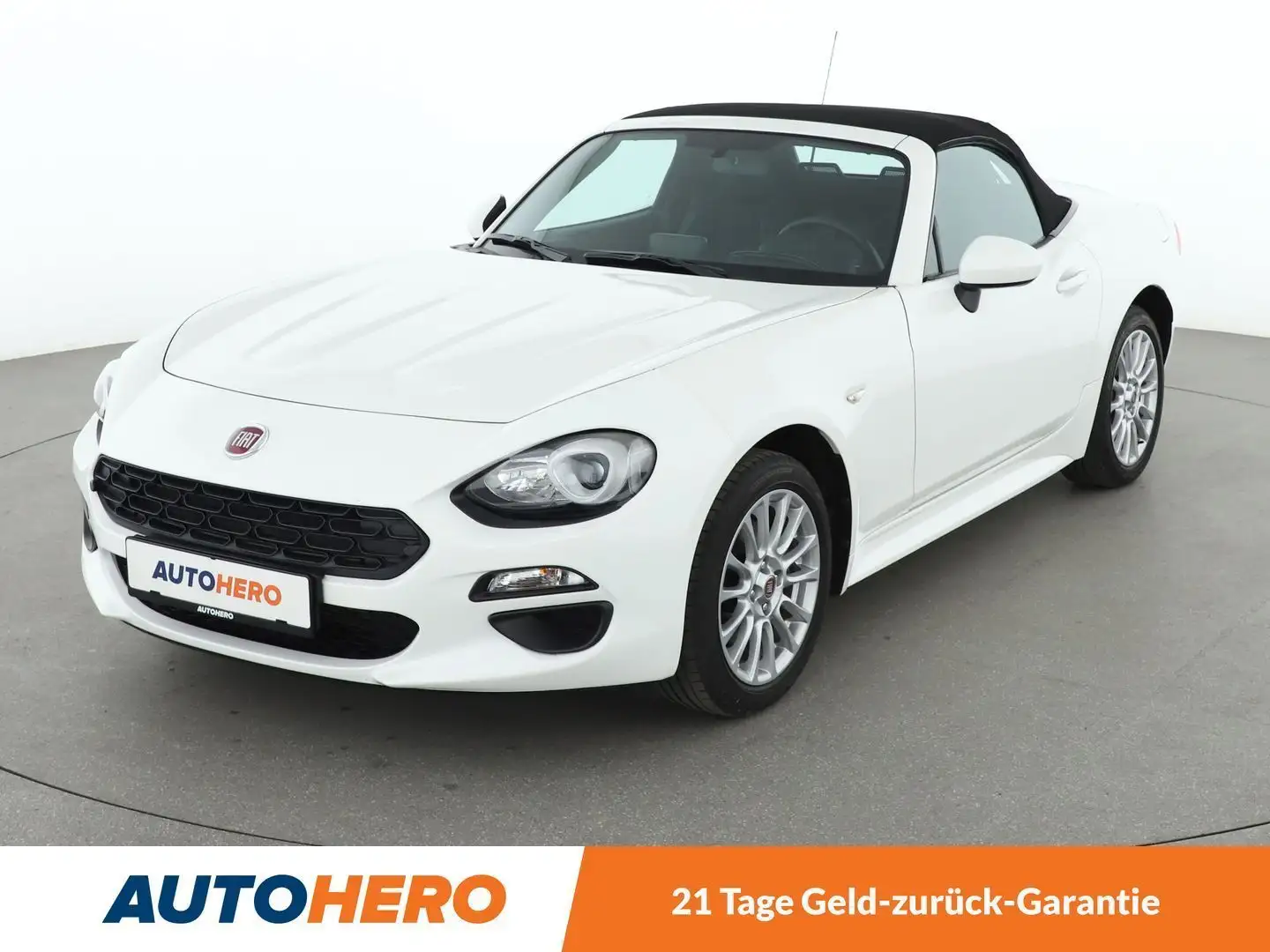 Fiat 124 Spider 1.4 Turbo Basis*CABRIO*KLIMA*LM-FELGEN*WENIG-KM* Weiß - 1