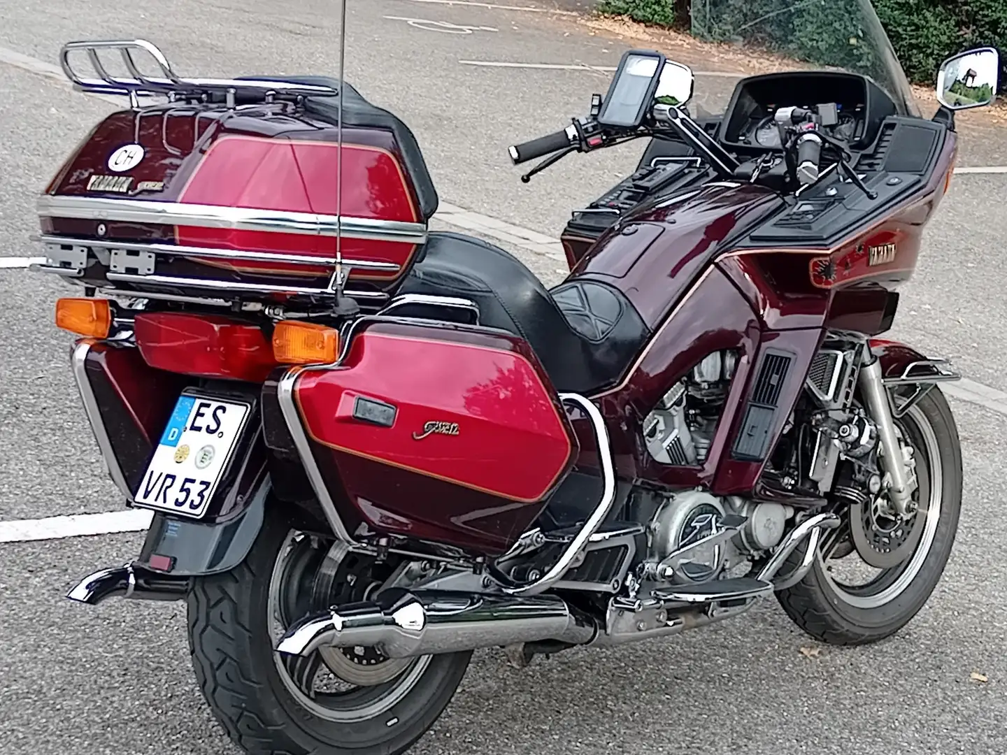 Yamaha XVZ 12 XVZ 1200 Rot - 2