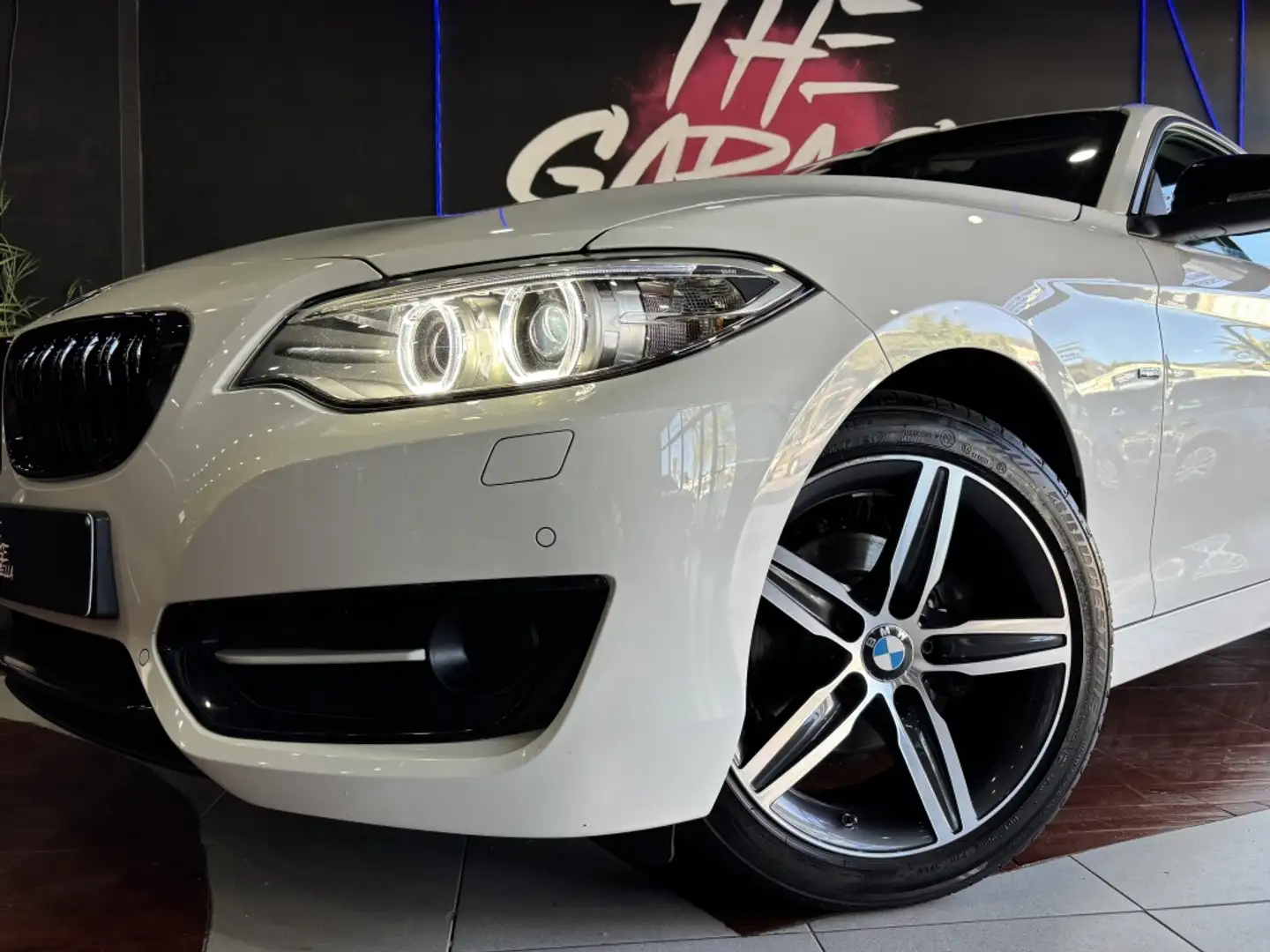 BMW 218 218d Coupé Sport Blanco - 2