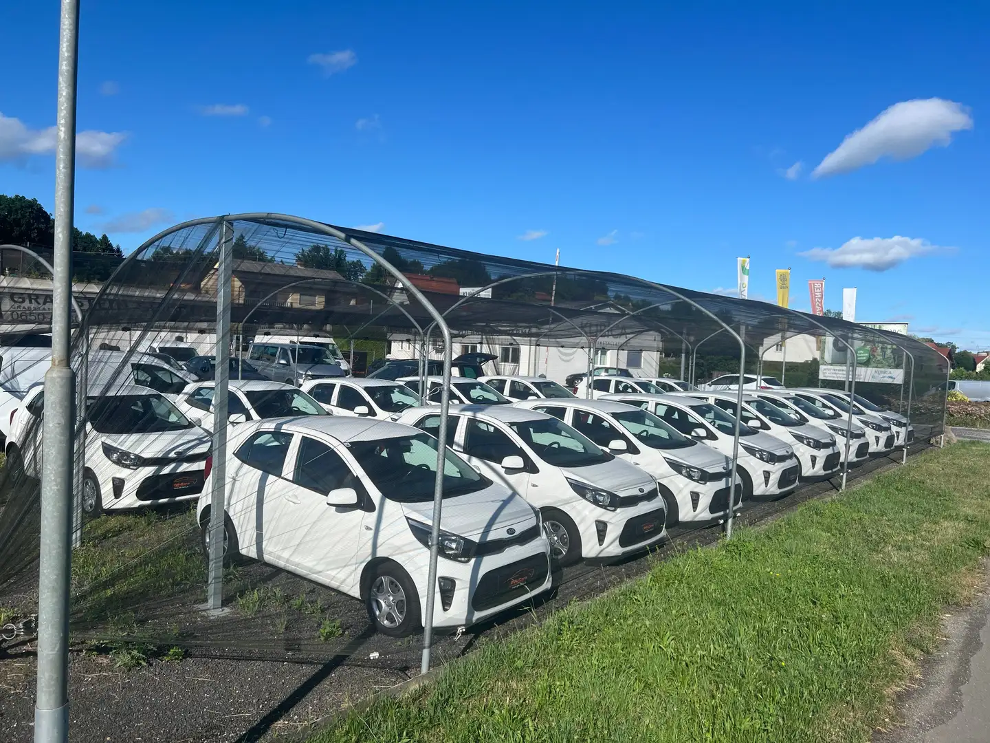 Kia Picanto 1,0 MPI SHZ, LHZ, KLIMA, AUX, USB, BLUETOOTH USW. Weiß - 1