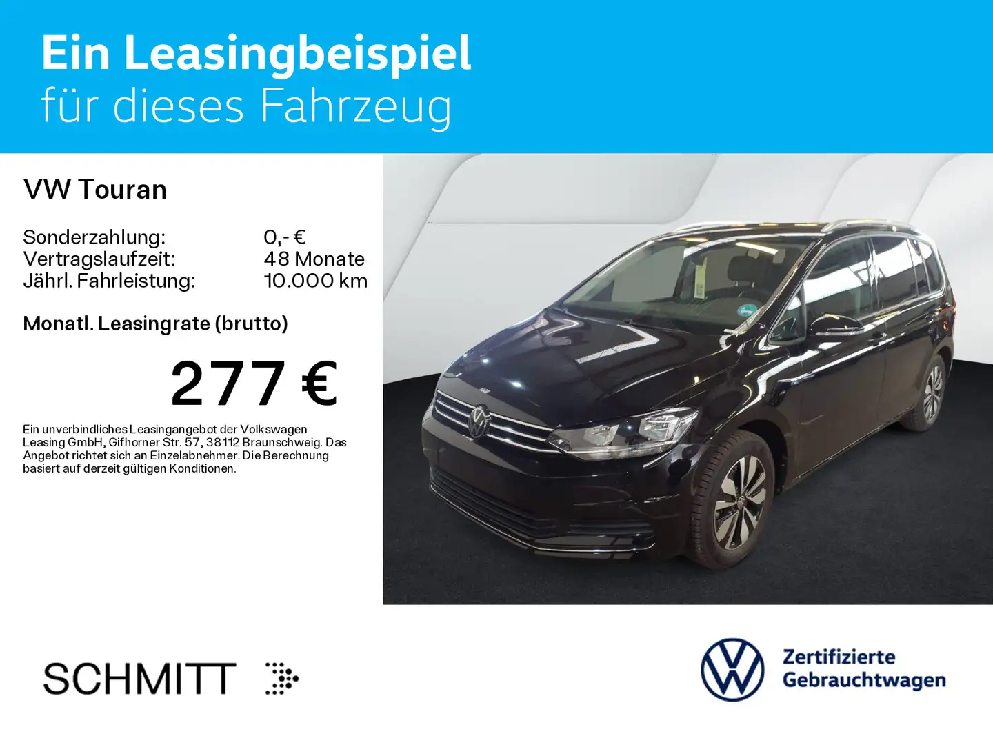 Volkswagen Touran 1.5 TSI GOAL*7-SITZER*KAMERA*PDC*SHZ*NAVI Černá - 2