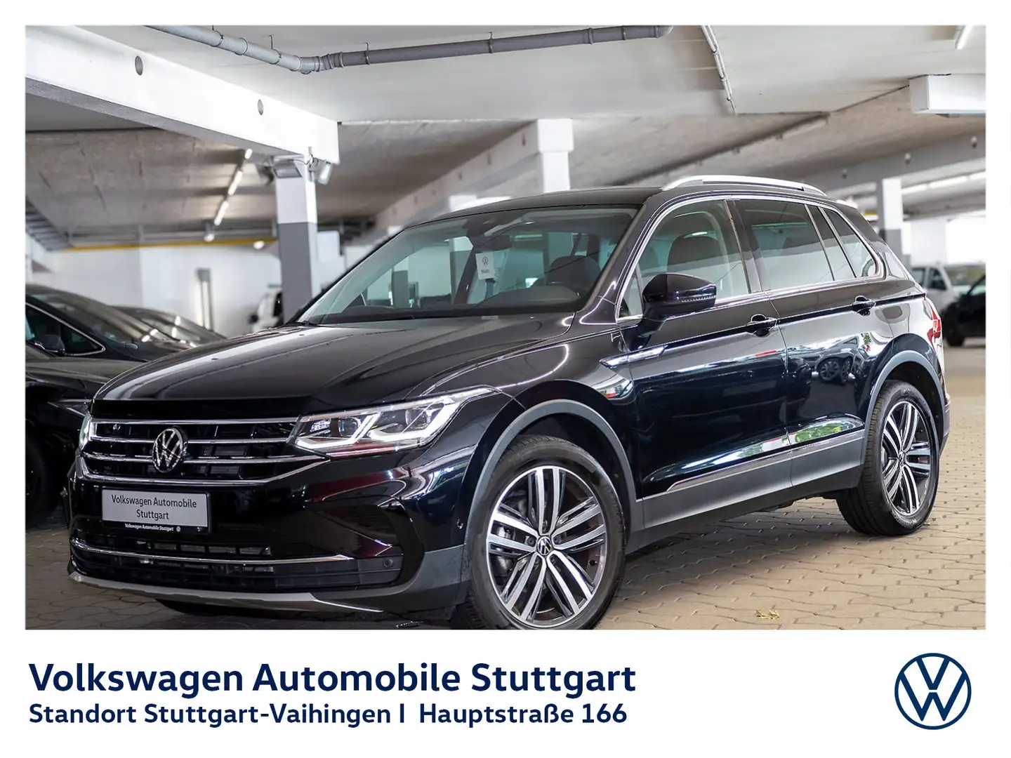 Volkswagen Tiguan Elegance 2.0 TDI DSG Navi SHZ Klima AHK Schwarz - 1