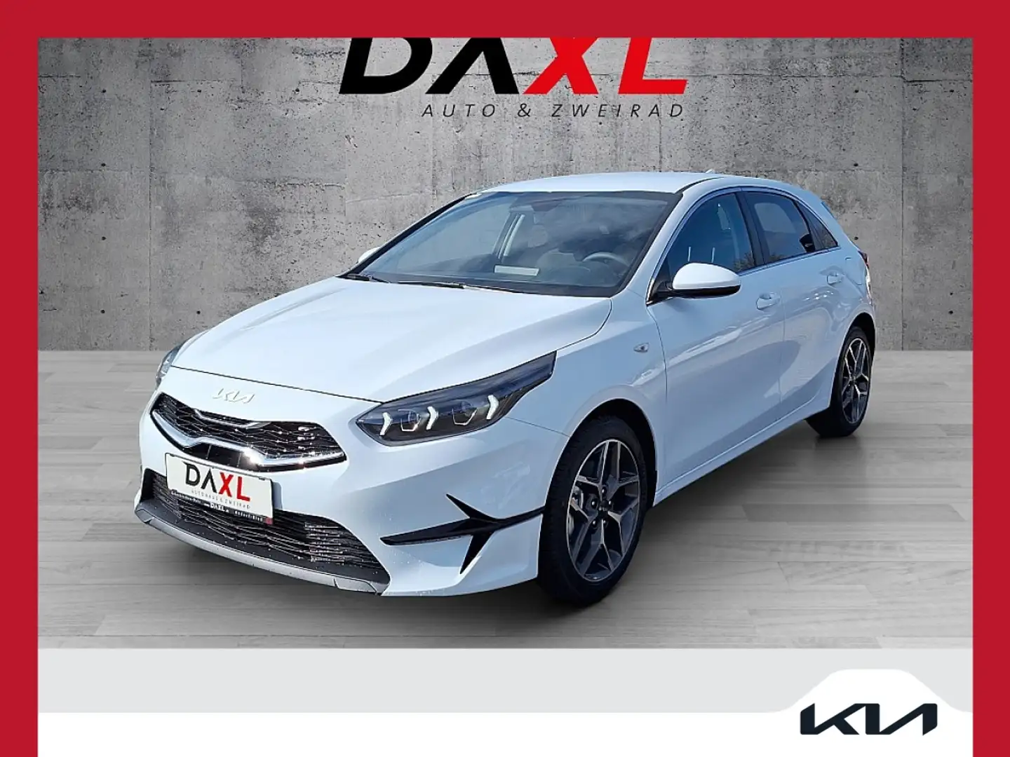 Kia Ceed / cee'd ceed 1,0 T-GDI GPF Silber *Style Paket* *VFW* Weiß - 1