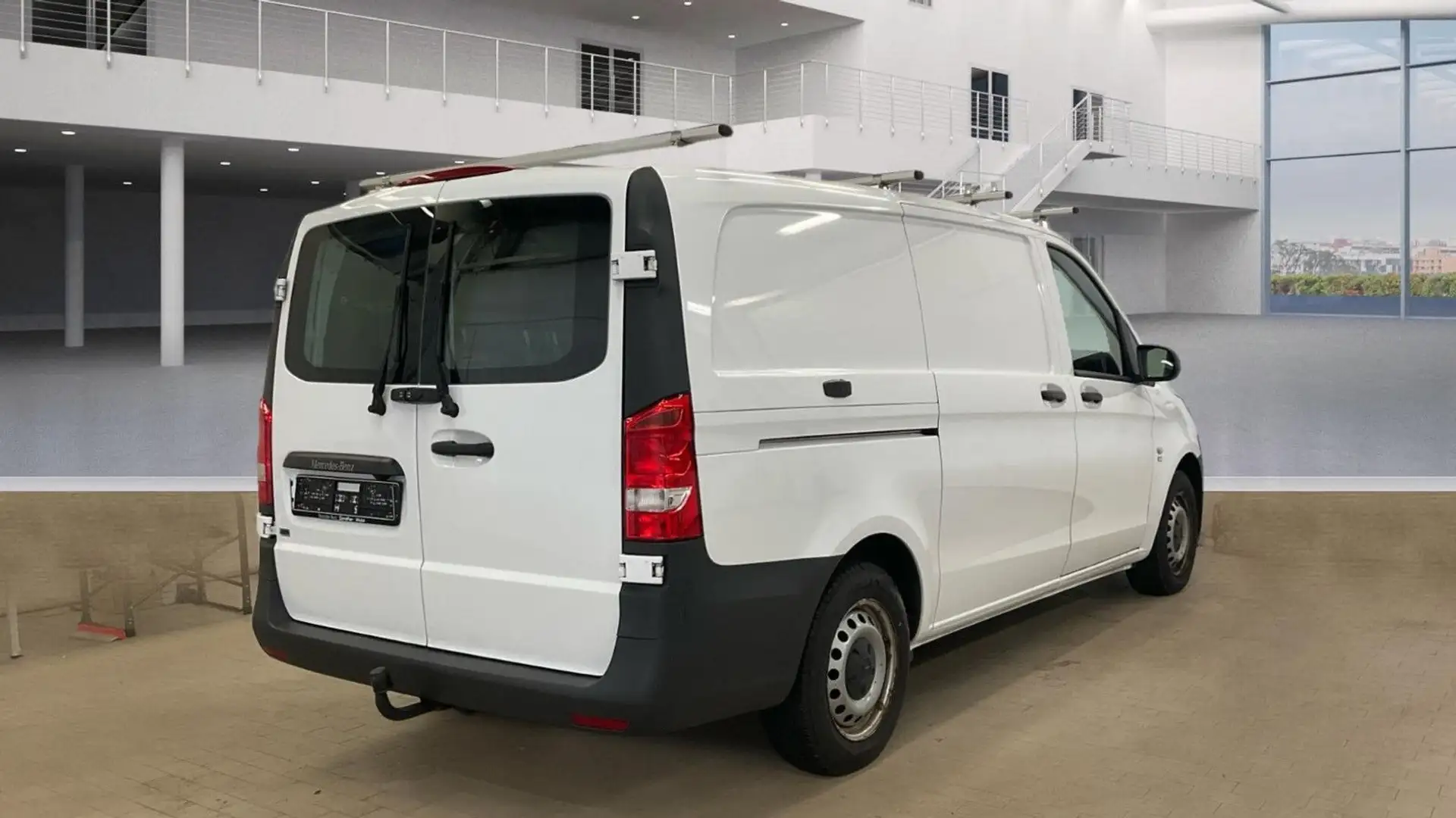 Mercedes-Benz Vito Kast. 116 CDI lang*AHK*Klima*Kamera*Sortimo Blanc - 2
