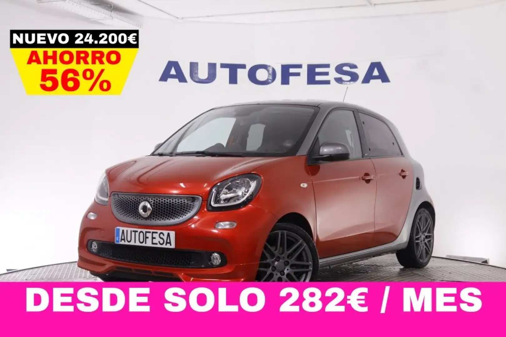 smart forFour 0.9 PASSION 66 AUTO PACK BRABUS 90CV 5P # TECHO PA - 1