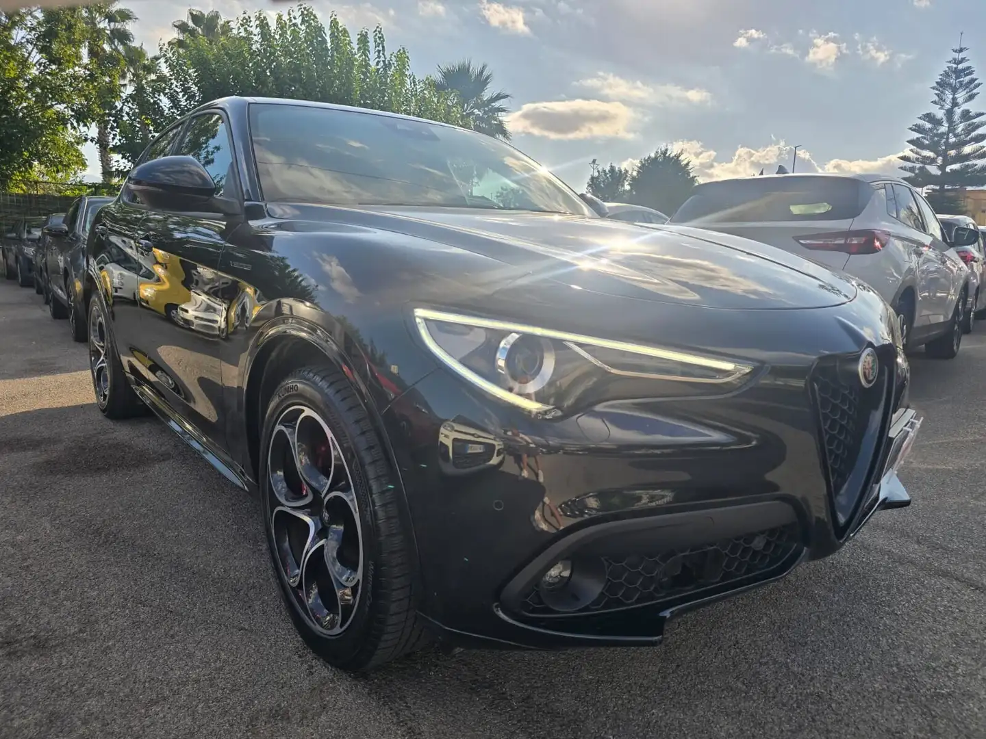 Alfa Romeo Stelvio Q4 210CV VELOCE ITALIANA FULL Noir - 2