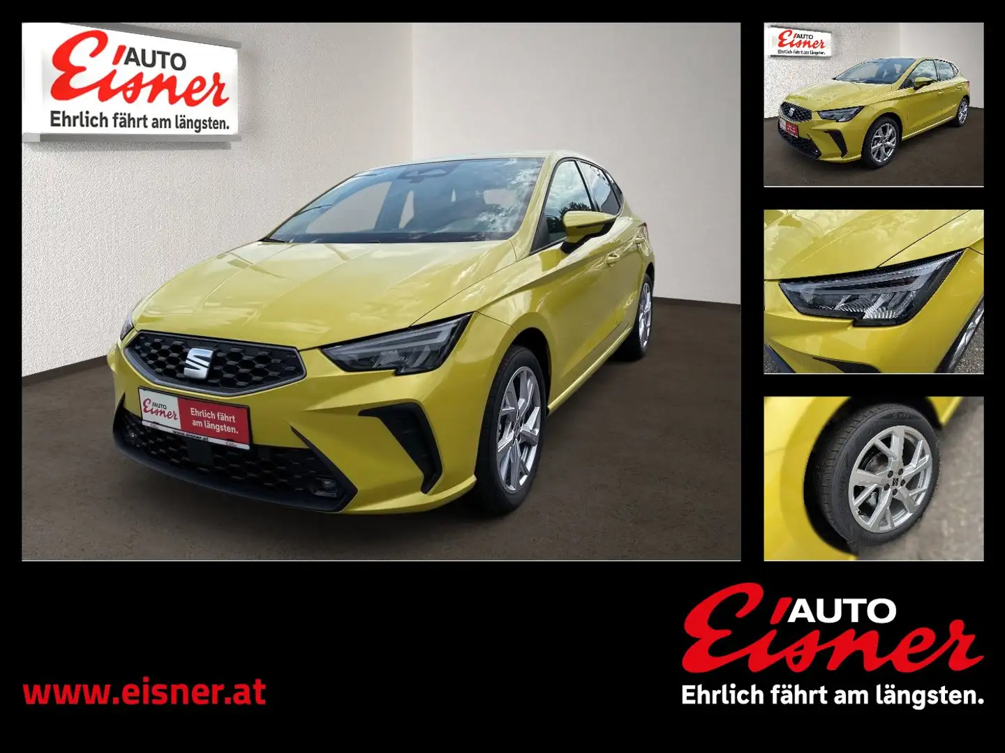 SEAT Ibiza Style Edition 1.0 TSI 95PS TOP Aktion Gelb - 1
