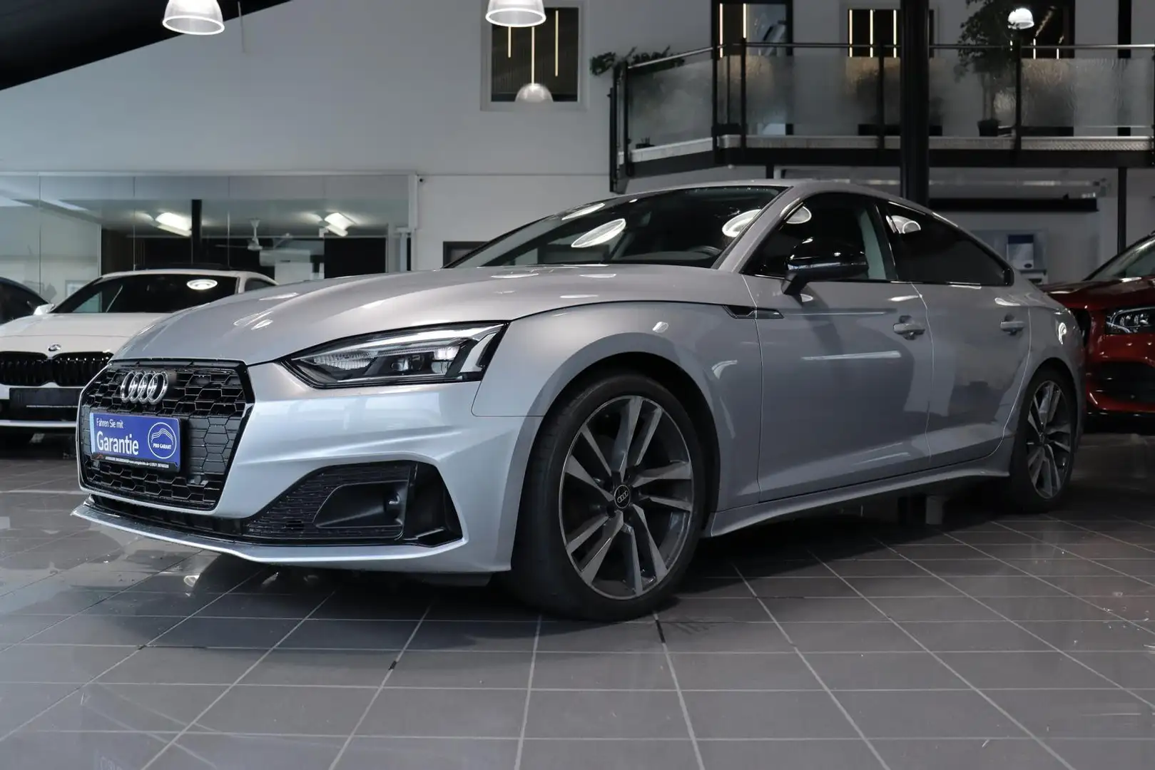 Audi A5 Sportback 2.0 TDI S tronic advanced *VIRTUAL* Argent - 2