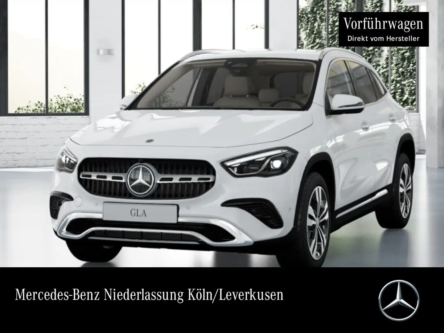 Mercedes-Benz GLA 200 PROGRESSIVE+360°+MULTIBEAM+TOTW+KEYLESS Weiß - 1