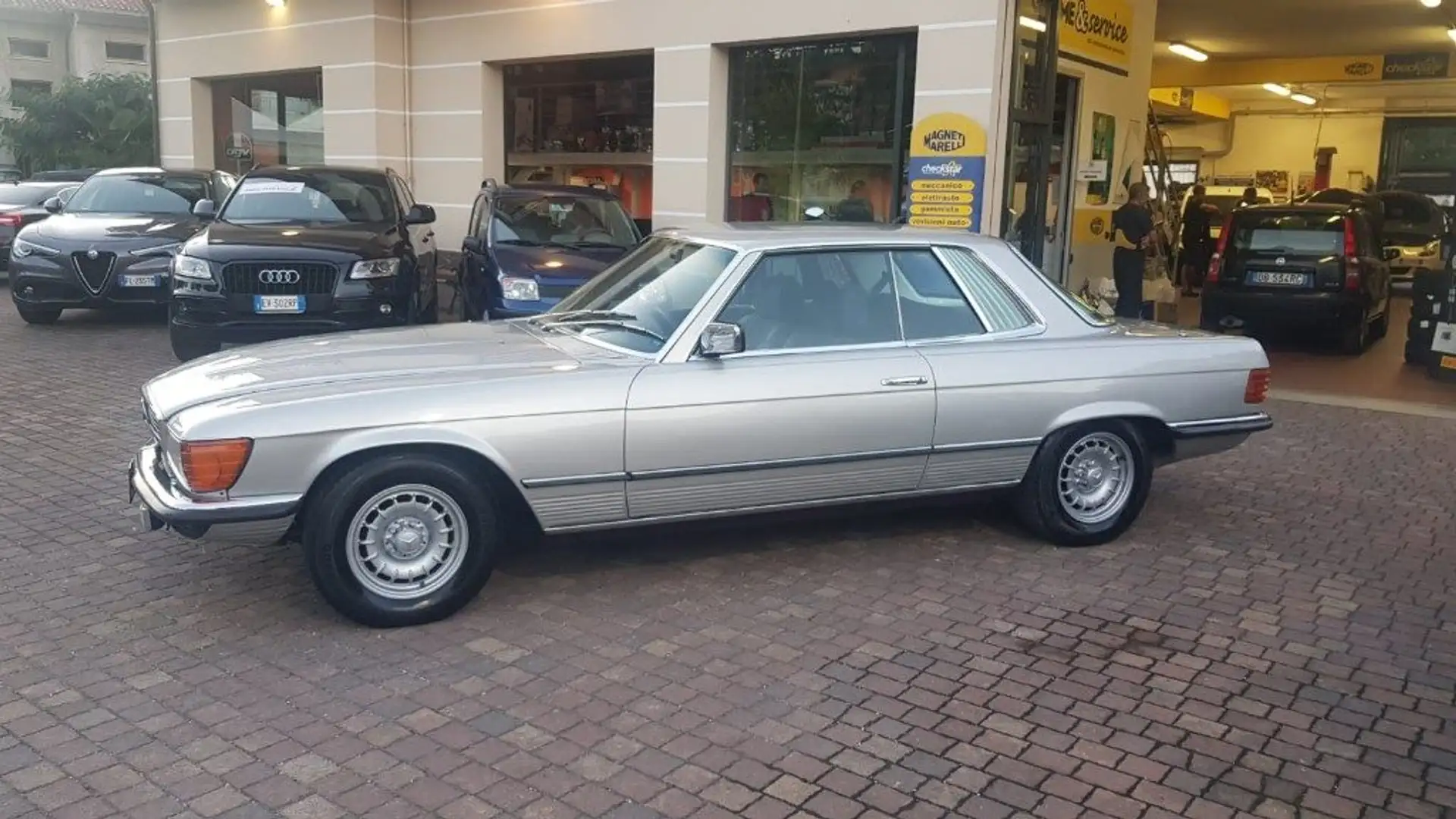 Mercedes-Benz SLC 450 SLC 450 V8 Coupè Iscritta ASI sl coupè C107 Zilver - 1