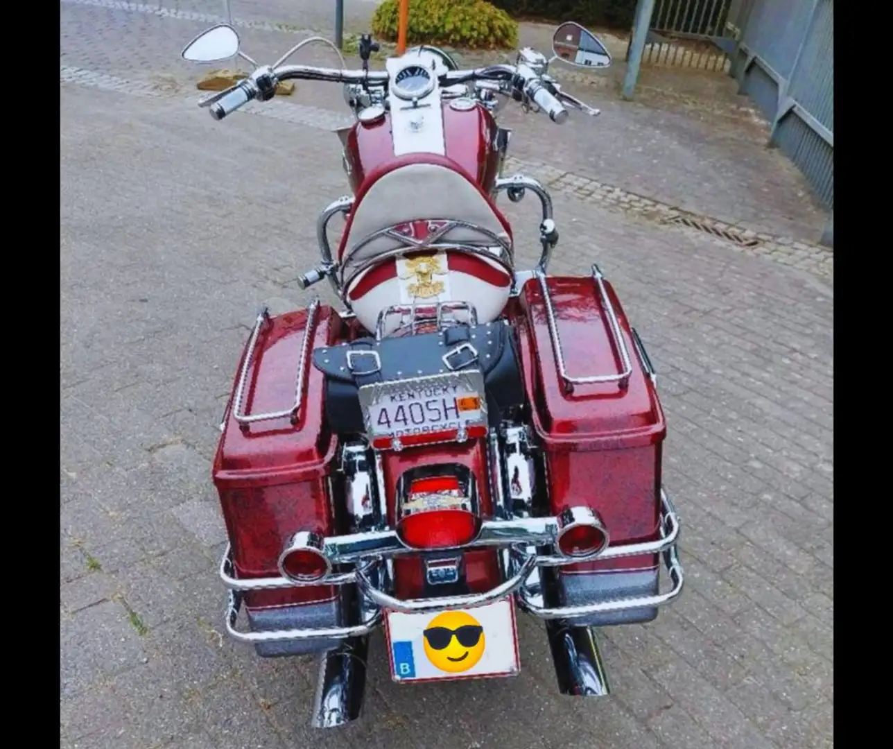 Harley-Davidson Road King FLH🔥UNIQUE Roşu - 1