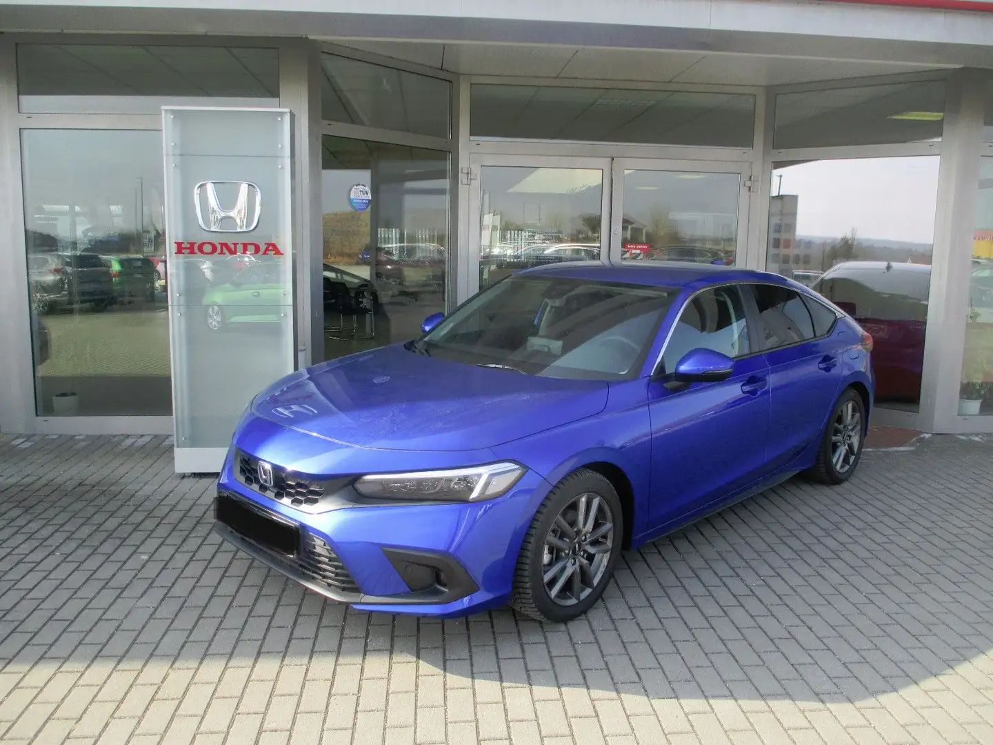 Honda Civic Lim. 5-trg. e:HEV Elegance Bleu - 1