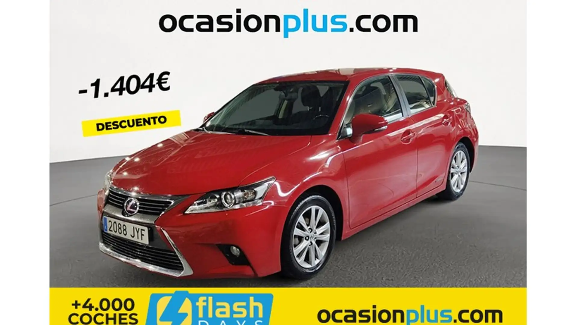 Lexus CT 200h Executive Tecno Červená - 1