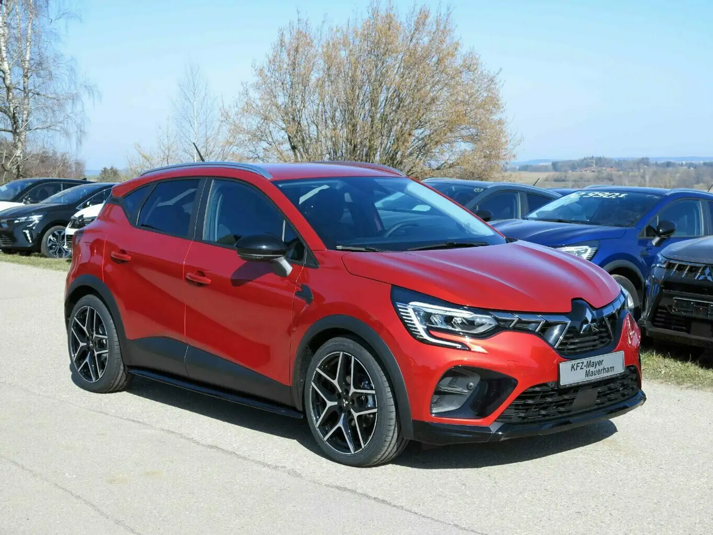 Mitsubishi ASX 1,3 PLUS, Tieferlegung, 19" Alu.... Красный - 2