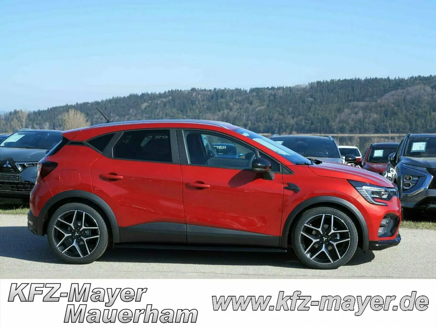 Mitsubishi ASX 1,3 PLUS, Tieferlegung, 19" Alu.... Красный - 1