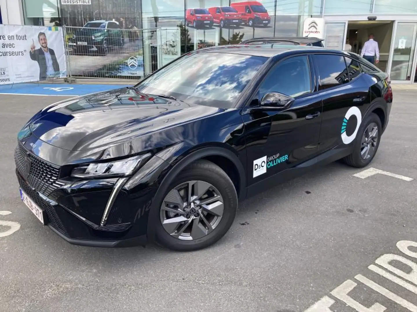 Peugeot 408 Allure Schwarz - 1