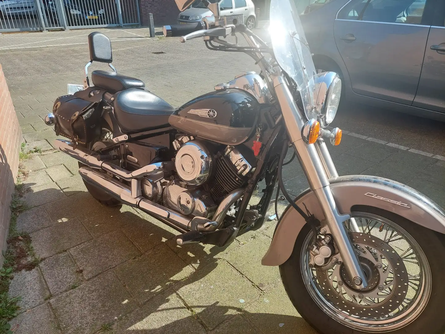 Yamaha XVS 650 Negru - 1