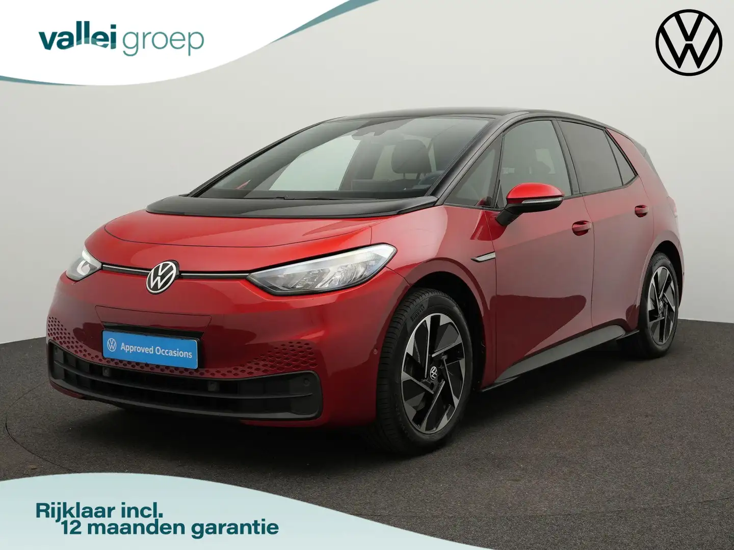 Volkswagen ID.3 Pure 45 kWh 150 pk | Achteruitrijcamera | Navigati Rood - 1