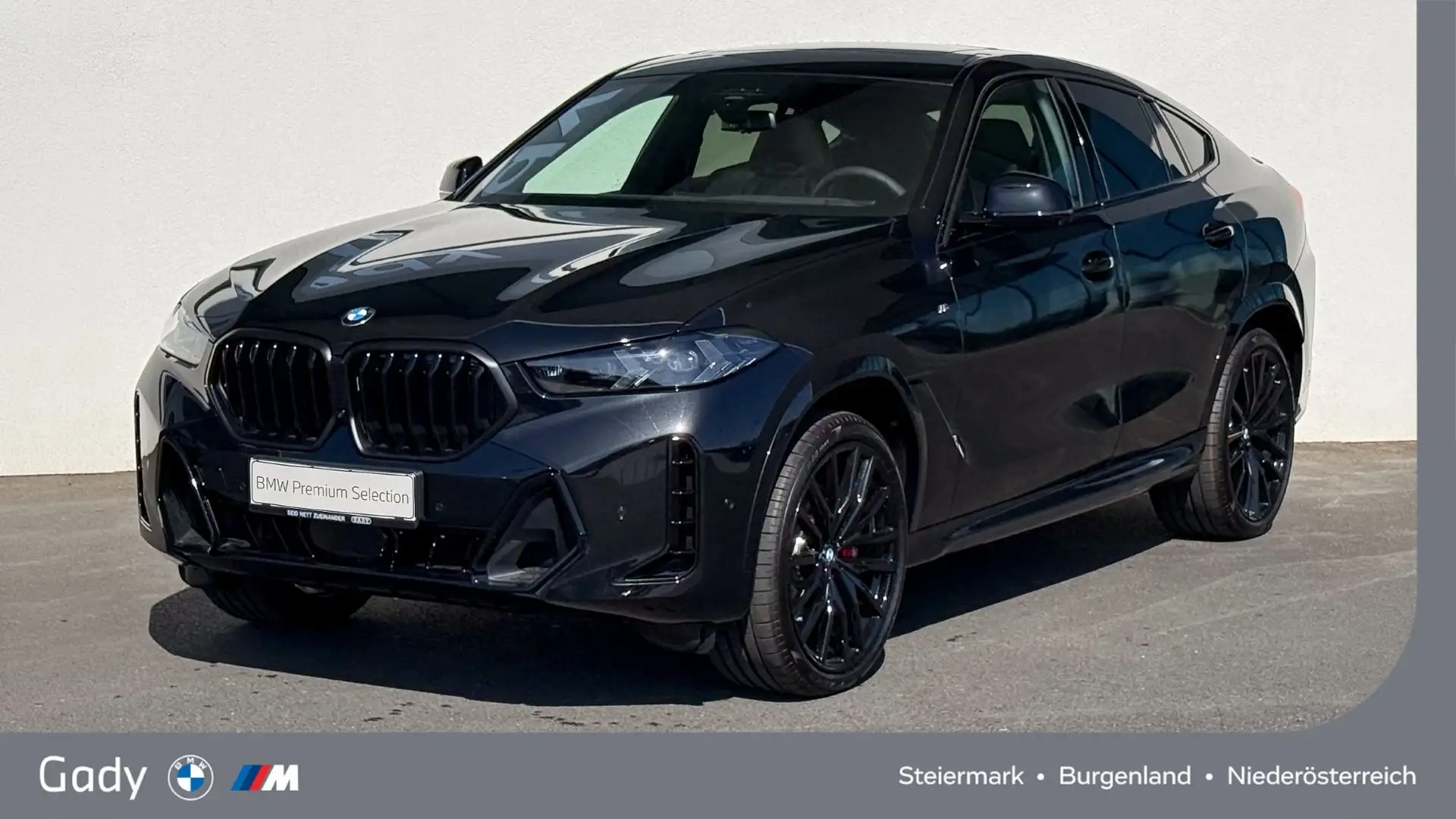 BMW X6 xDrive30d M-Sportpaket Pro Schwarz - 1