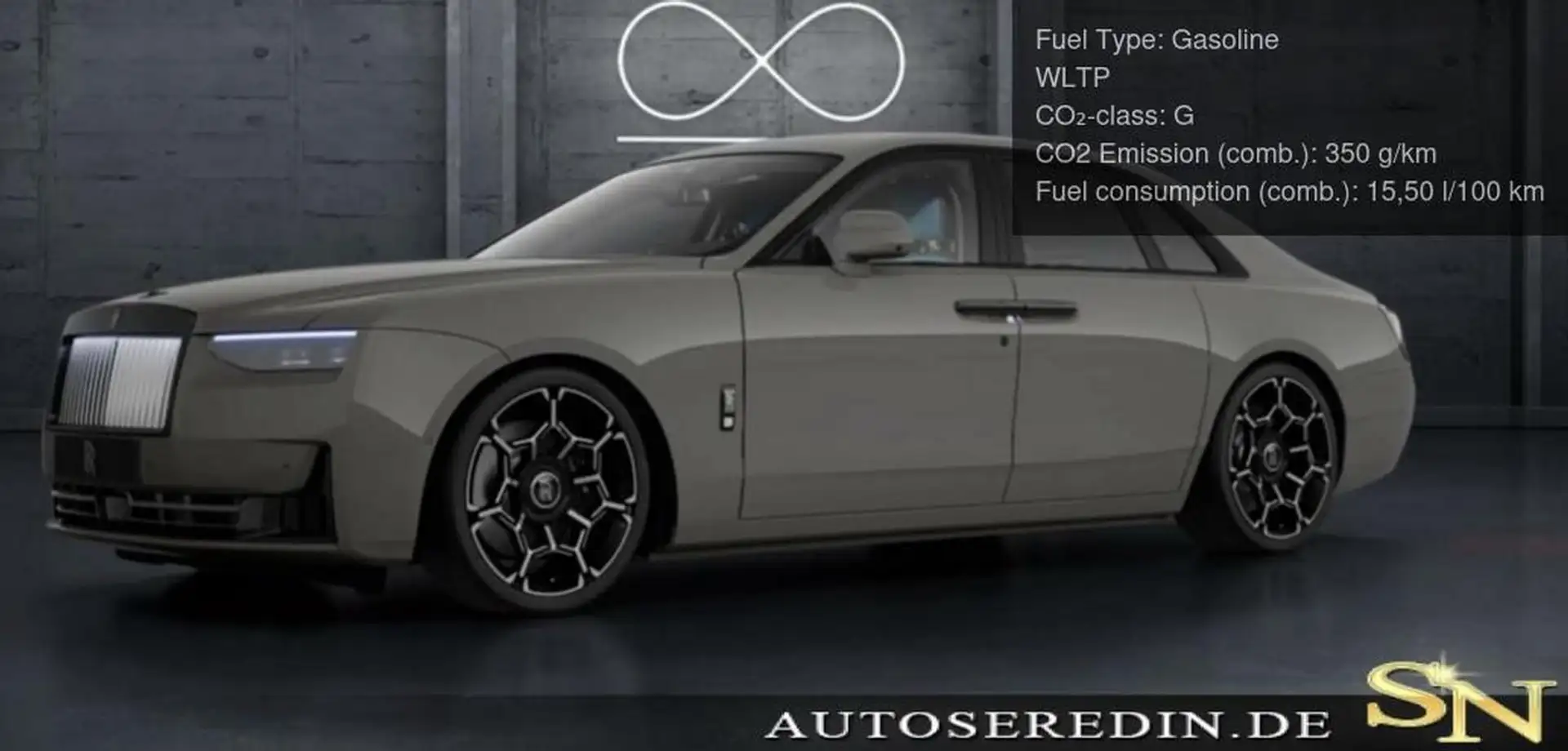 Rolls-Royce Ghost Series II Facelift Black Badge Shooting Start+Besp Gris - 1