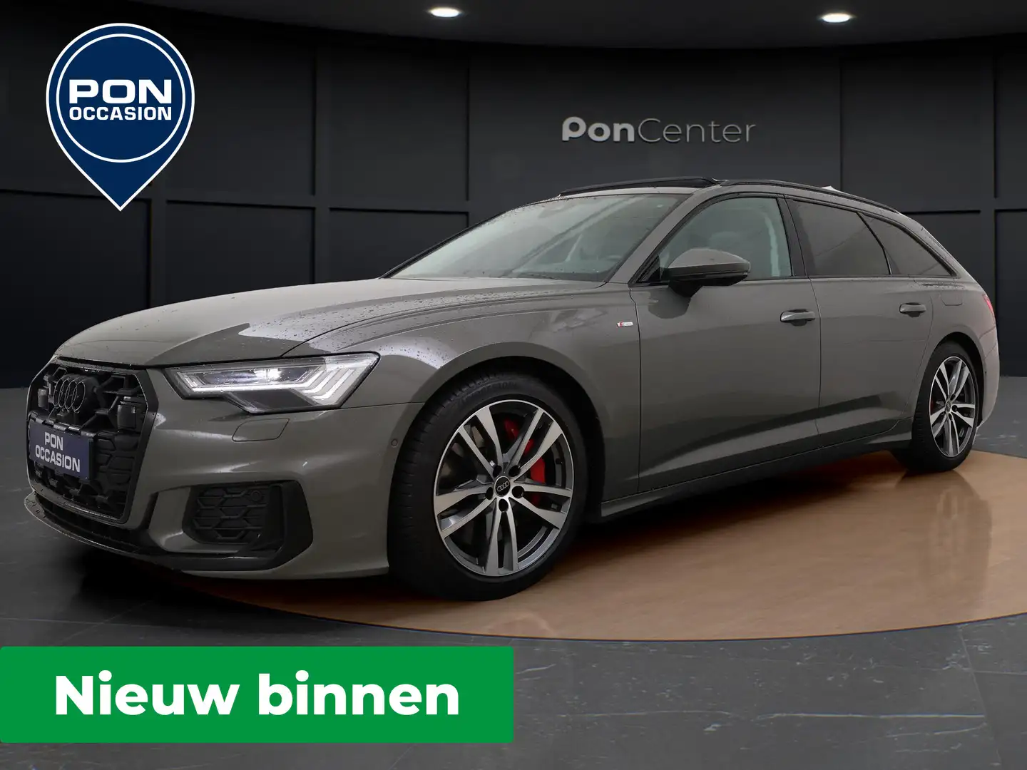 Audi A6 Avant 55 TFSI e 367 PK Quattro Pro Line S-Line Com Grigio - 1