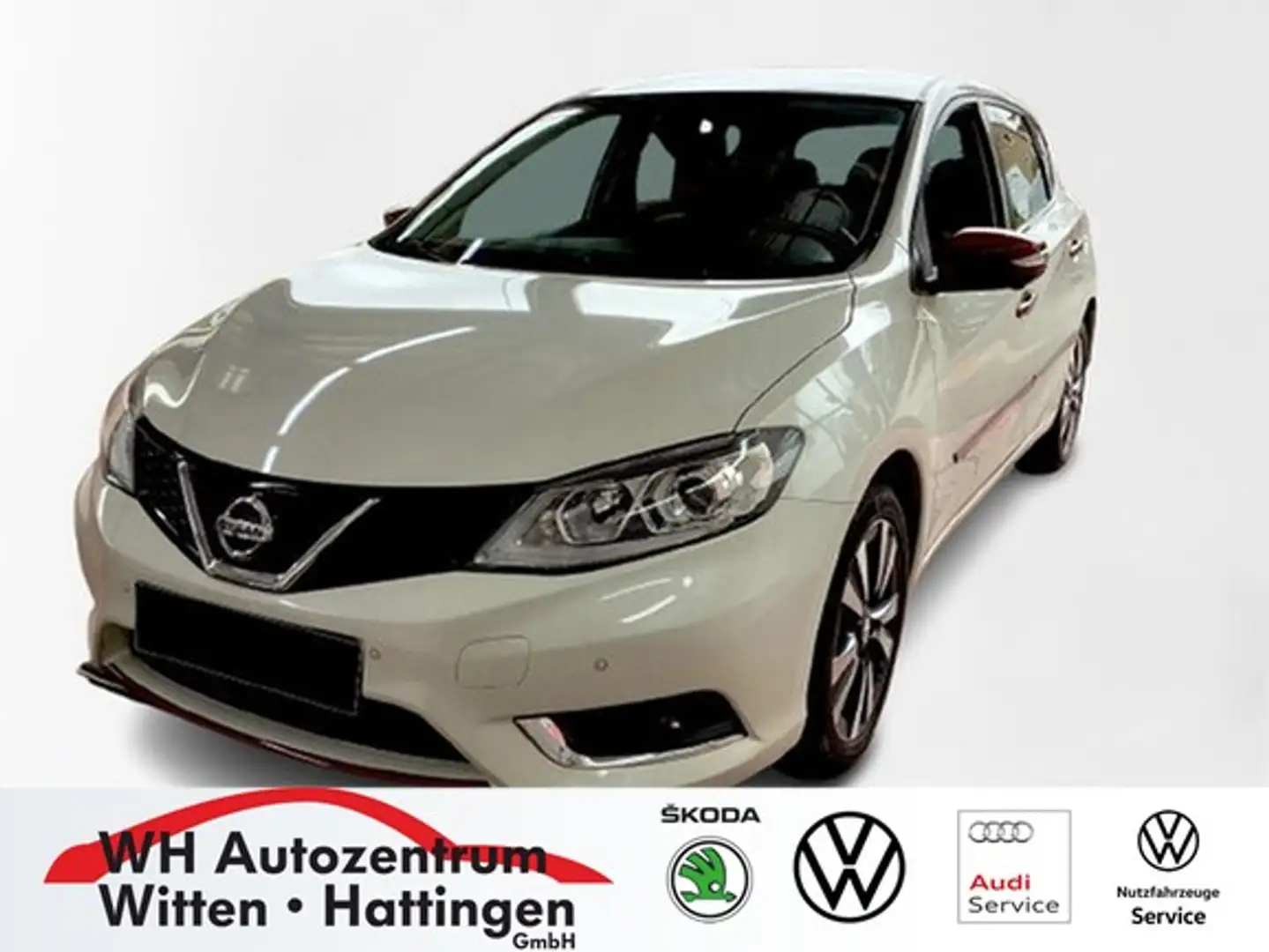 Nissan Pulsar 1.2 DIG-T Tekna NAVI LED AROUNDVIEW PARK-ASSIST... Weiß - 1