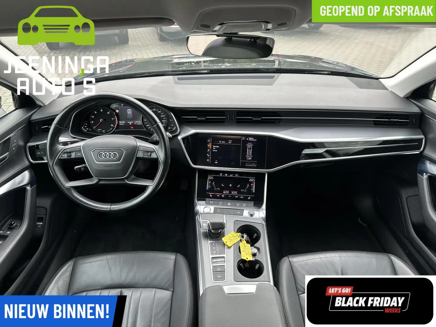 Audi A6 Avant 45 TFSI Sport Pro Line |ACC|Stoelverwarming| Zwart - 2